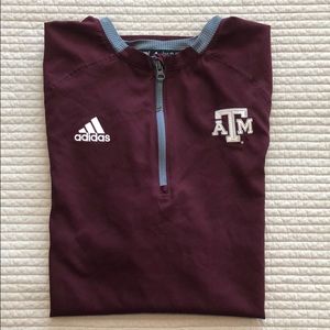 Texas A&M Adidas Pullover